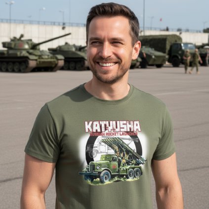 tricko katyusha olivove