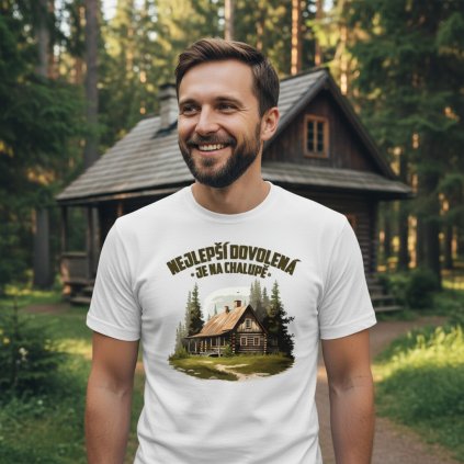 tricko nejlepsi dovolena je na chalupe