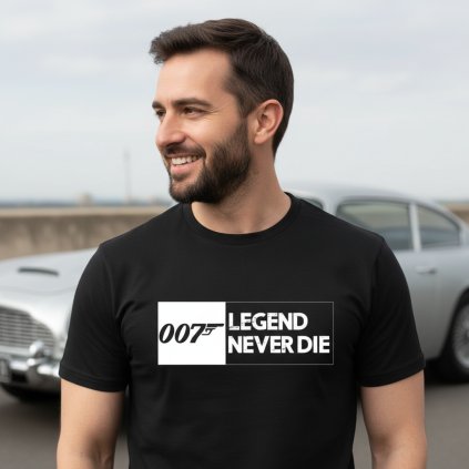 tricko 007 legend never die
