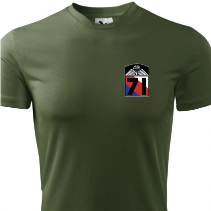 funkcni tricko 71 prrn olivove