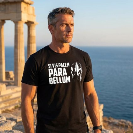 tricko cerne chces li mir chystej se na valku