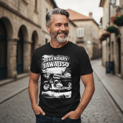 Tričko JAWA 350 legendary