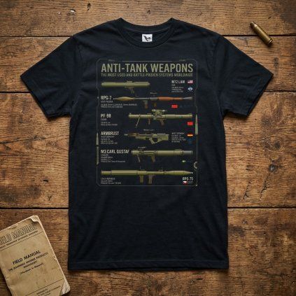 tricko cerne anti tank