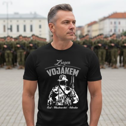 tricko zrozen vojakem