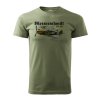 tricko striker messerschmitt olivove