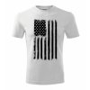 tricko striker vlajka usa bile