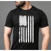 tricko striker vlajka usa cerne