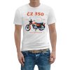 tricko sede striker cz 350 bile