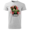 tricko zombie apocalyps svetle sede