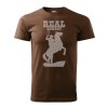 tricko striker hnede real cowboy
