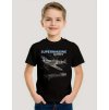 tricko cerne supermarine spitfire detske