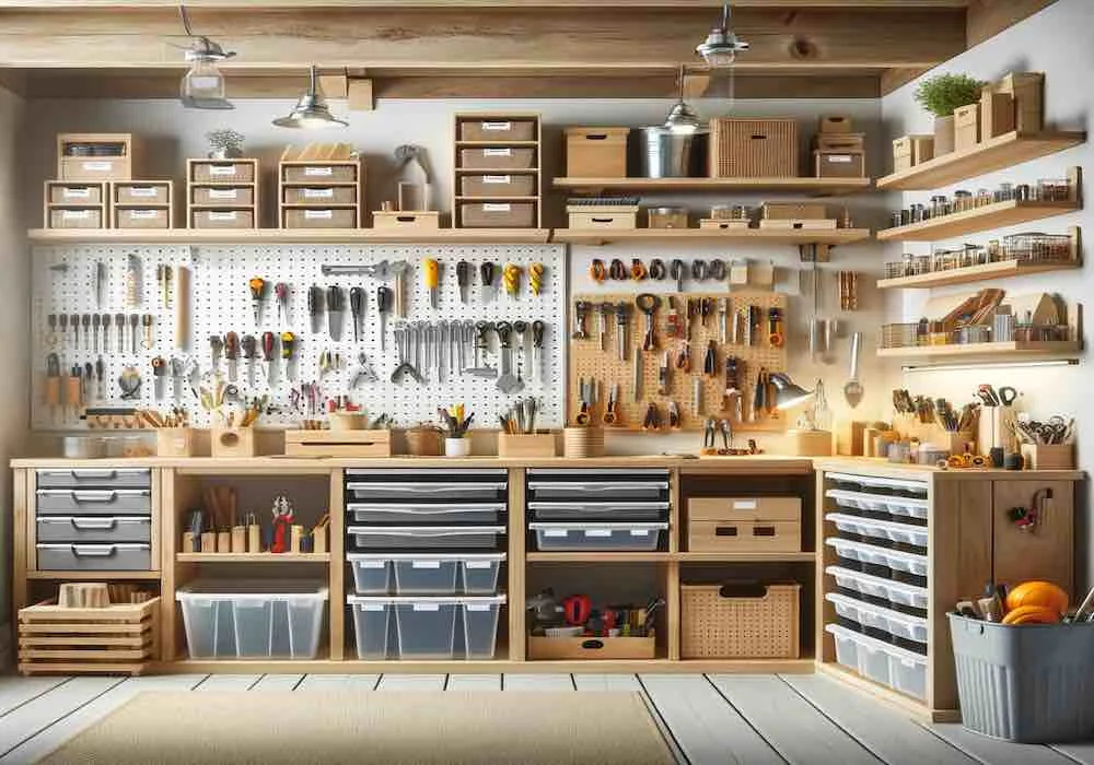 Tipy pro efektivní uskladnění a úklid v dílně