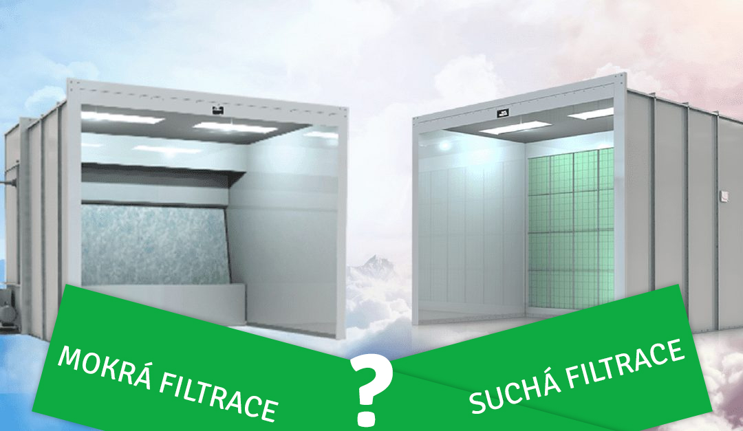 Lakovací stěny a vybavení lakoven: Suchá nebo mokrá filtrace? (3. díl)