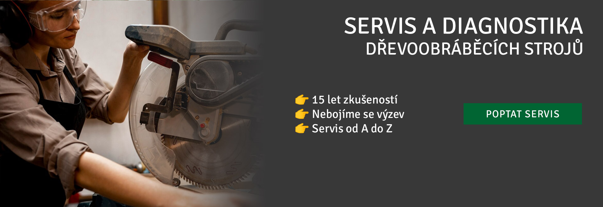 Diagnostika s servis strojů