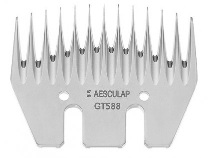 Nůž stříhací spodní GT588 Aesculap Econom II na ovce, 13 zubů / 3,5 mm