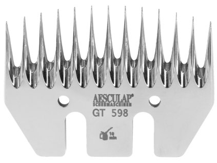 Nůž stříhací spodní GT598 na ovce pro Aesculap Econom NOVA a NOVA CL, 13 zubů / 3,5 mm