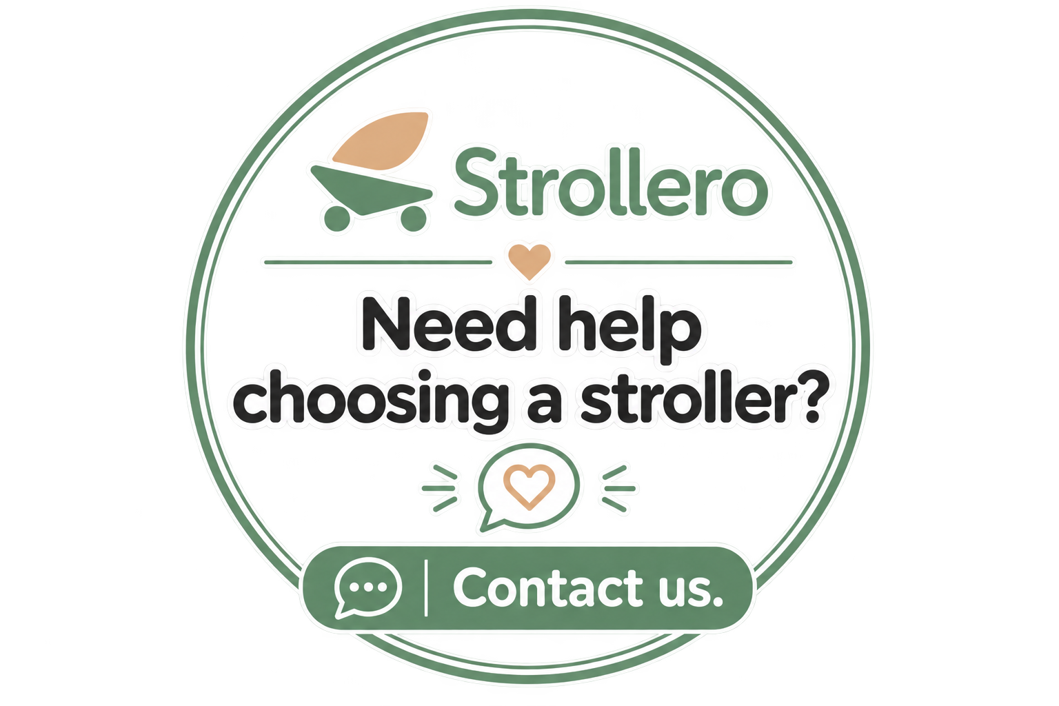 Do you need help choosing a stroller? Contact us.