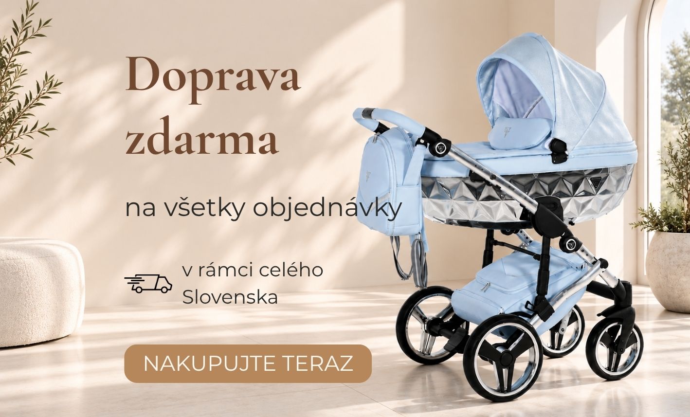 Doprava zdarma na všetky produkty. Po celom Slovensku