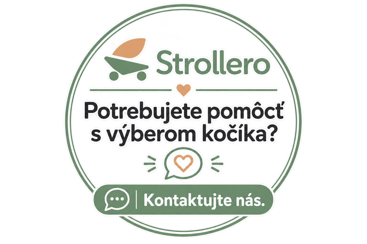 Potrebujete pomôcť s výberom kočíka? Kontaktujte nás.