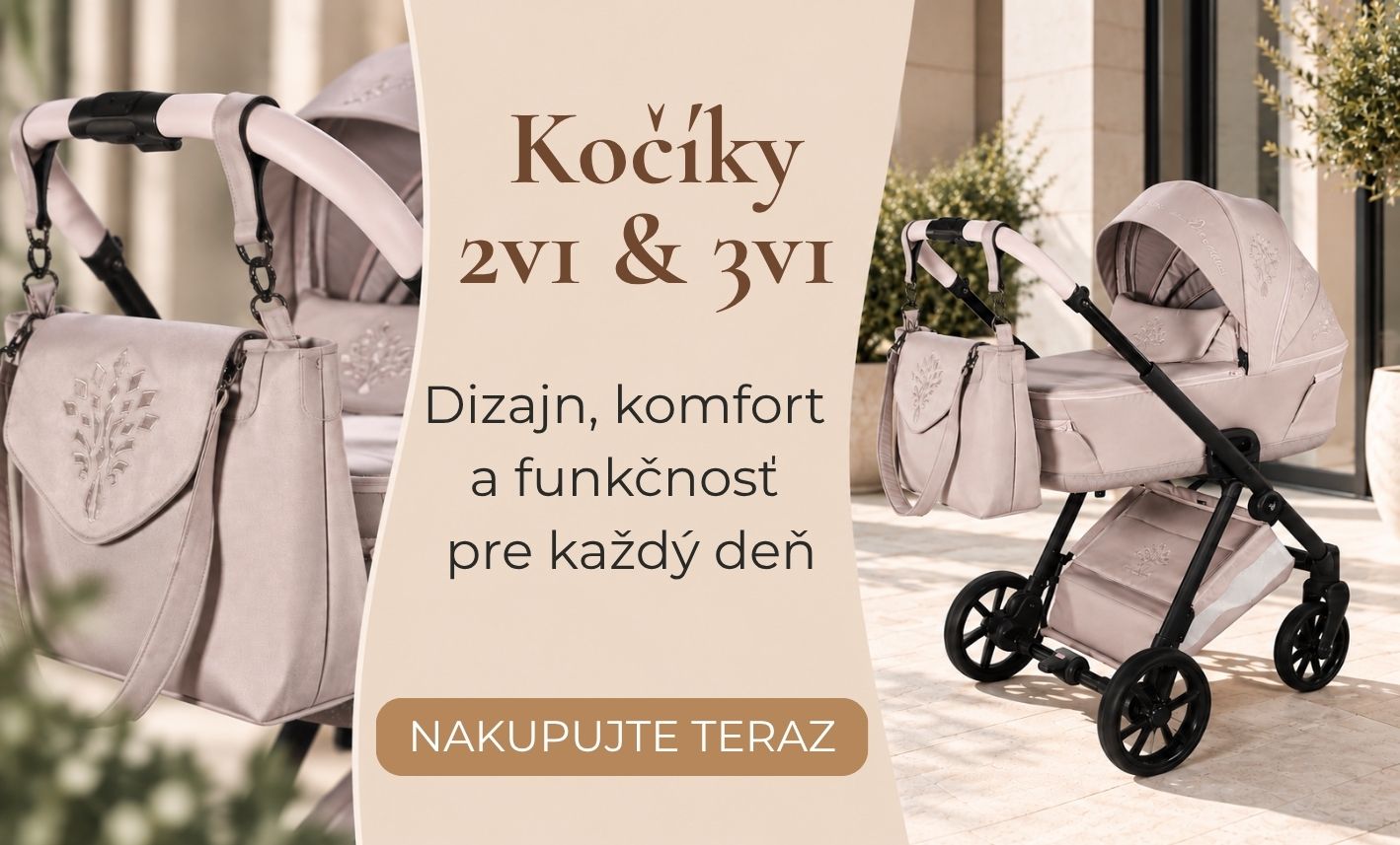 Objavte kočíky 2v1 a 3v1