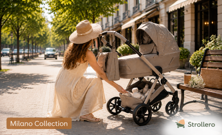 Discover carefully selected strollers that combine comfort, safety, and elegant design.