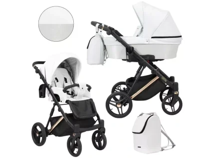 kunert lazzio premium white smokey 16 copper frame 2 in 1 stroller