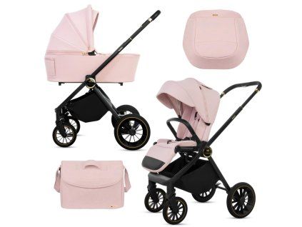 babylux rosso pink 2 in 1 stroller sport