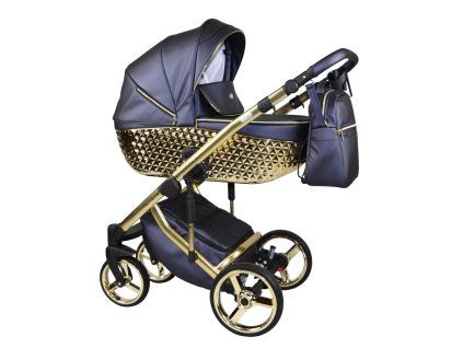 sojan happy exclusive dark blue 2 in 1 stroller