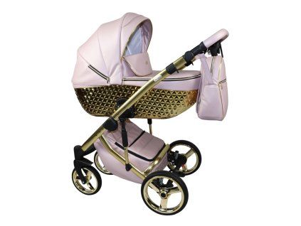 sojan happy exclusive light pink 2 in 1 stroller