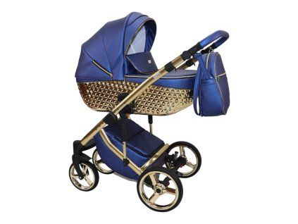 sojan happy exclusive navy blue 2 in 1 stroller