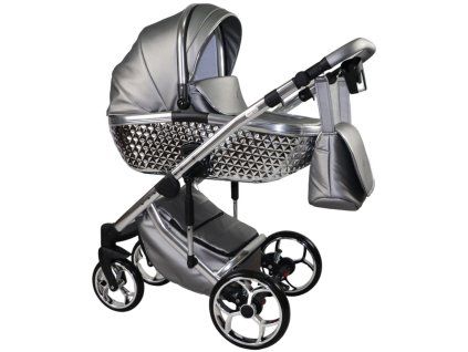 sojan xsara exclusive silver silver carrycot 2 in 1 stroller