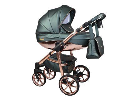 sojan mami exclusive green 2 in 1 stroller