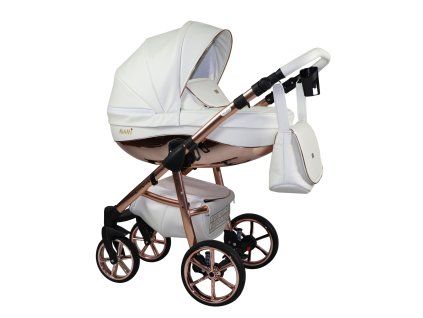 sojan mami exclusive white 2 in 1 stroller