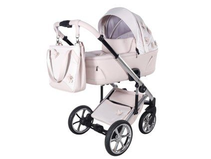 junama fleur pink 2 in 1 stroller