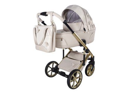 junama fleur beige 2 in 1 stroller