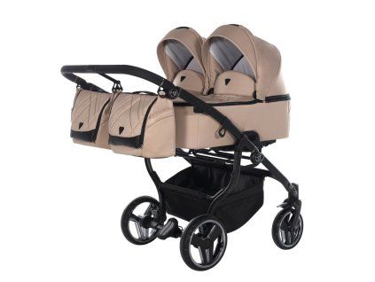 Junama Duo V3 Beige stroller wheels designed for smooth and stable ride