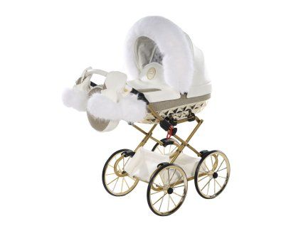 Junama Hand Craft Glitter Mini White baby stroller accessories