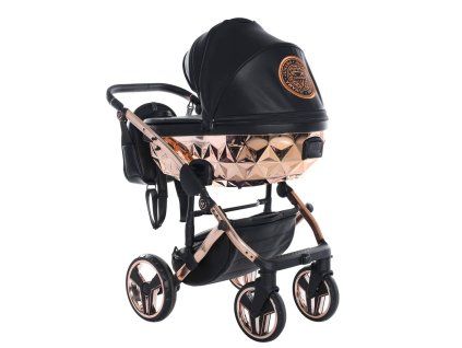Reversible stroller seat configuration of Junama Hand Craft Copper