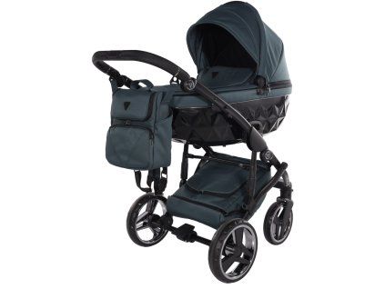 Junama Basic V3 Green luxury stroller full set