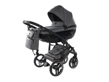 Junama Basic V3 Gray luxury stroller full set