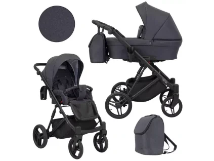 kunert lazzio dar grey 08 2 in 1 stroller