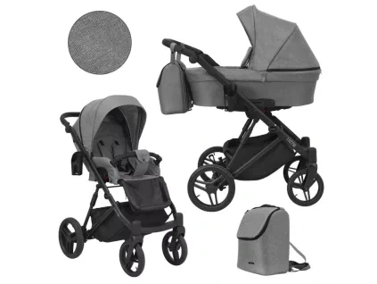 kunert lazzio grey 06 2 in 1 stroller