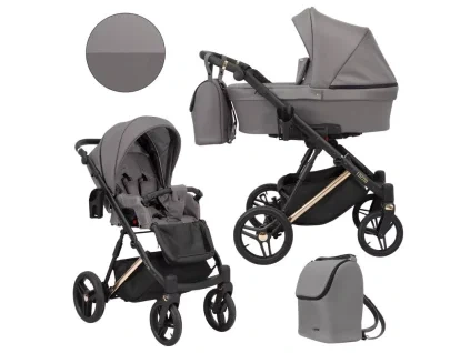kunert lazzio premium mocca 10 copper frame 2 in 1 stroller