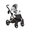 kunert lazzio premium white smokey 16 copper frame 2 in 1 stroller sport view