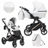 kunert lazzio premium white smokey 16 copper frame 2 in 1 stroller
