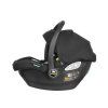 babylux rosso black 2 in 1 stroller carseat side view