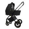 babylux rosso black 2 in 1 stroller main view