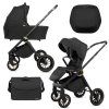 babylux rosso black 2 in 1 stroller