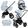 babylux rosso blue 3 in 1 stroller