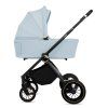 babylux rosso blue 2 in 1 stroller sport side view